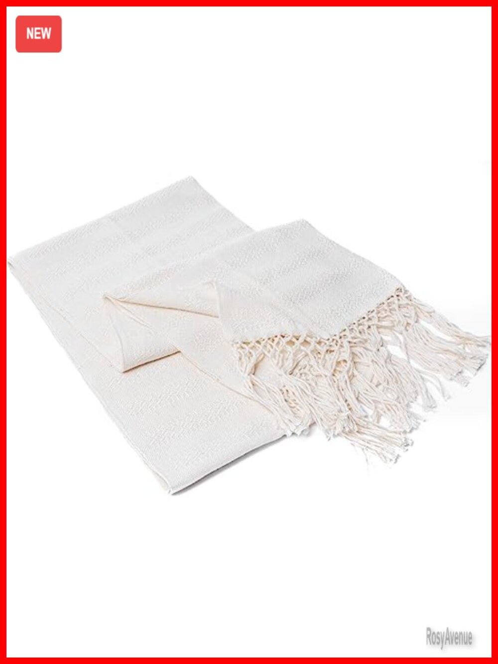 Rebozo Scarf Shawl 100% Cotton Mexican Wrap 98.5 In Doula Support